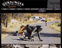 Tablet Screenshot of gunslinger.co.za